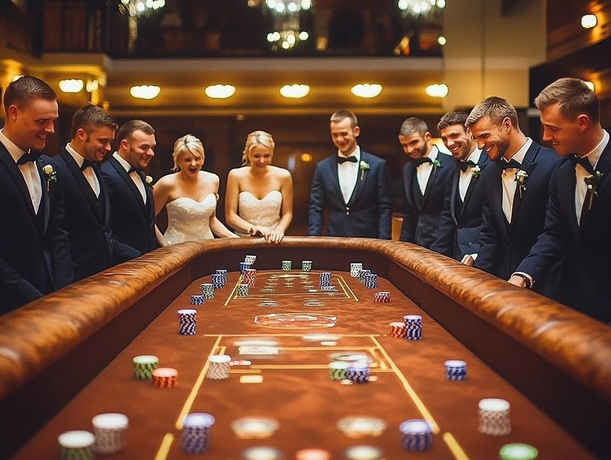 Elegant Players Gathered for a High-Stakes Game